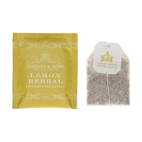 Harney & Sons Lemon Herbal Tea Bags, 50 Count