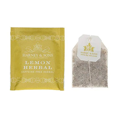 Harney & Sons Lemon Herbal Tea Bags, 50 Count