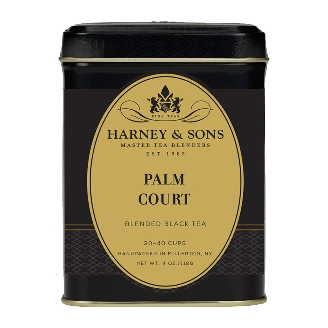 Harney & Sons Palm Court Loose Leaf Black Tea Blend Tin, 4 oz