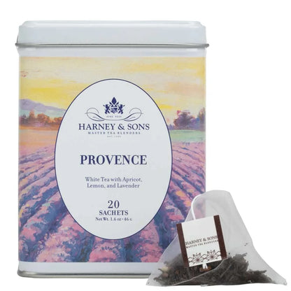 Harney & Sons Provence White Tea, 20 Sachets in Tin