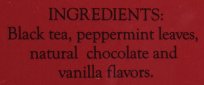 Harney and Sons Chocolate Mint, Flavored Black Tea - 20 Sachets per Tin (Pack of 2)