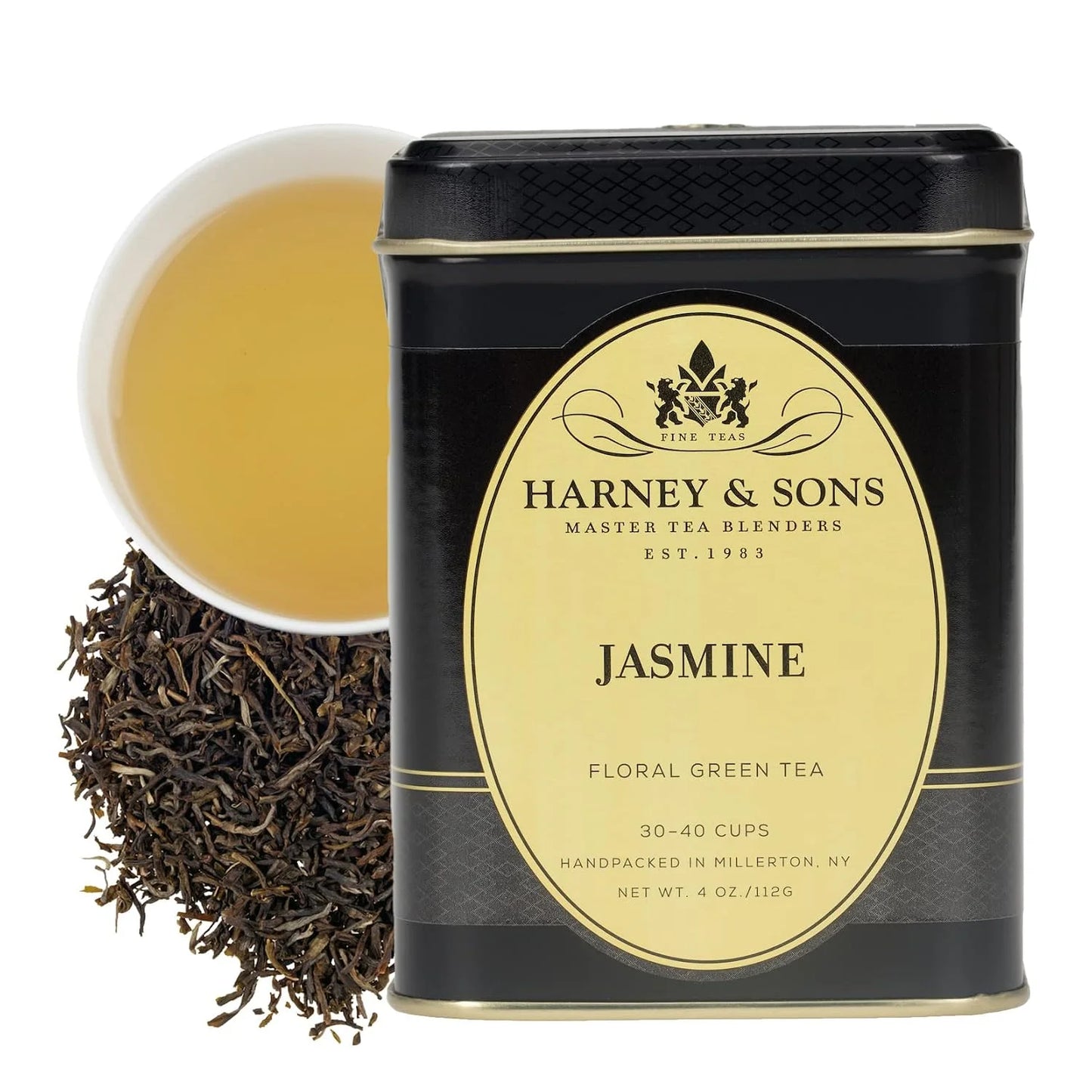 Harney & Sons Jasmine Pouchong Loose Leaf Tea Tin, 4 oz