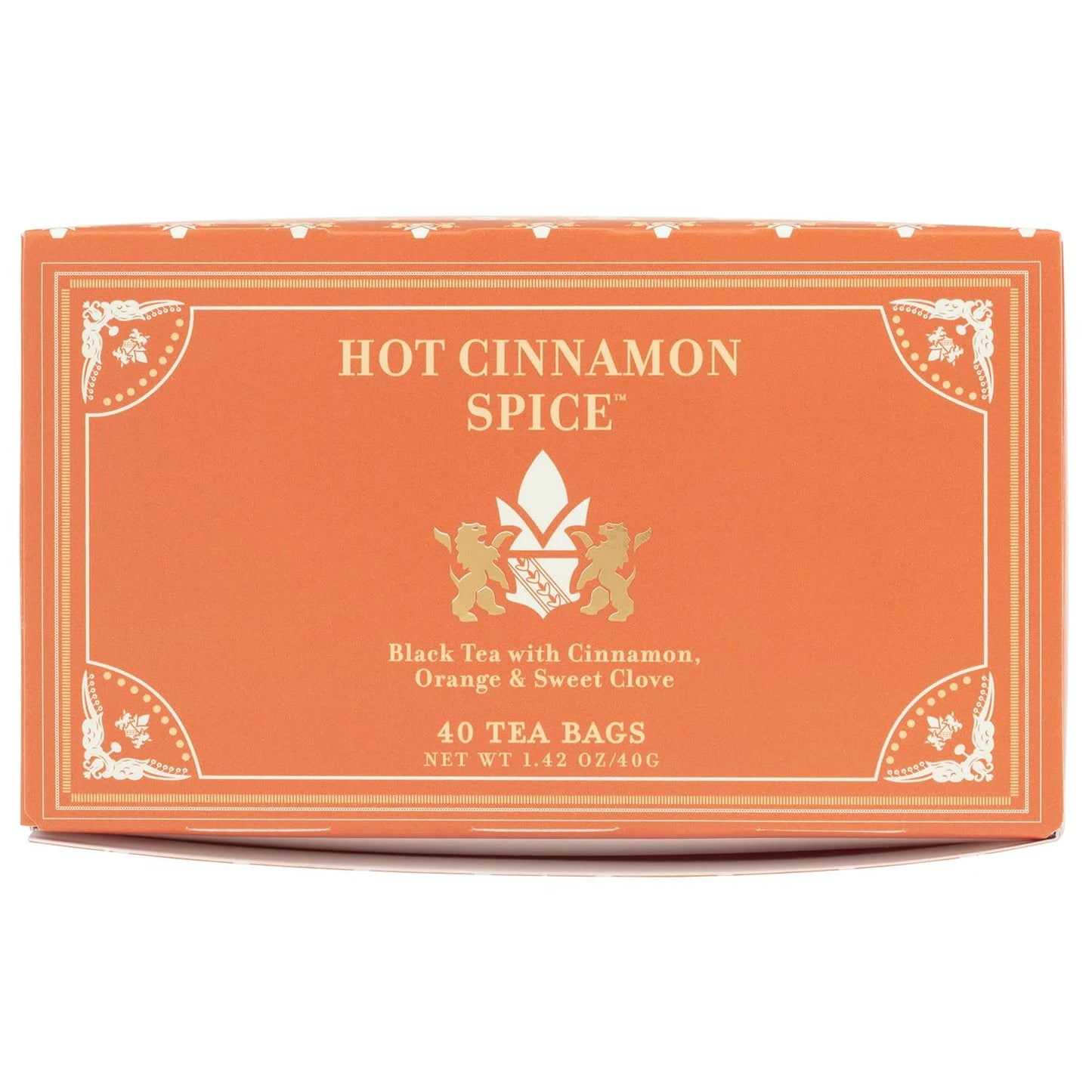 Harney & Sons Hot Cinnamon Spice Black Tea Bags, 40 Count