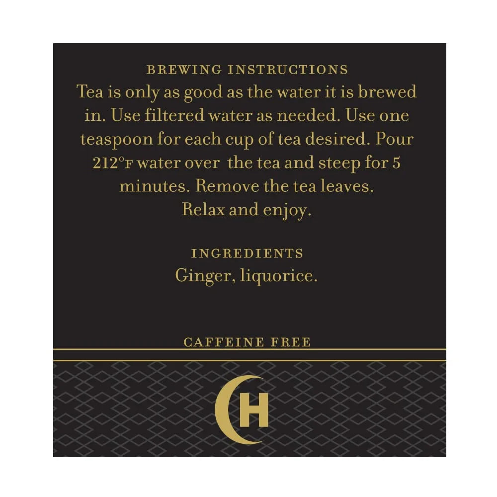 Harney & Sons Ginger Liquorice Herbal Tea Loose Leaf Tin, 4 oz