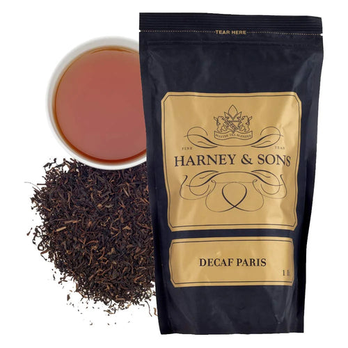 Harney & Sons Decaf Paris Loose Leaf Black Tea, 16 oz