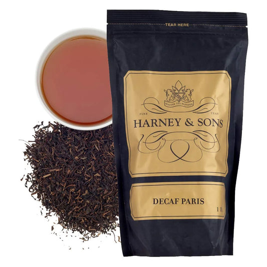 Harney & Sons Decaf Paris Loose Leaf Black Tea, 16 oz