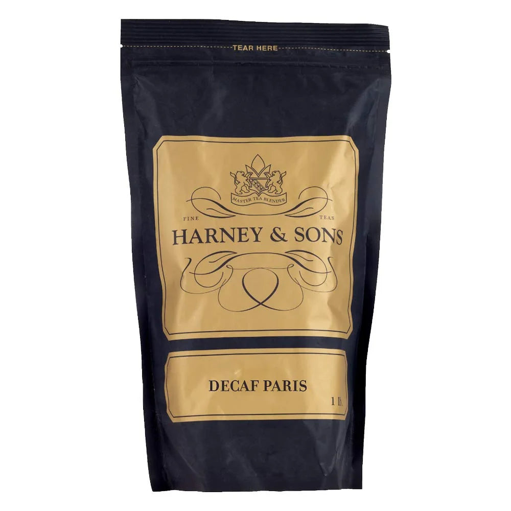 Harney & Sons Decaf Paris Loose Leaf Black Tea, 16 oz