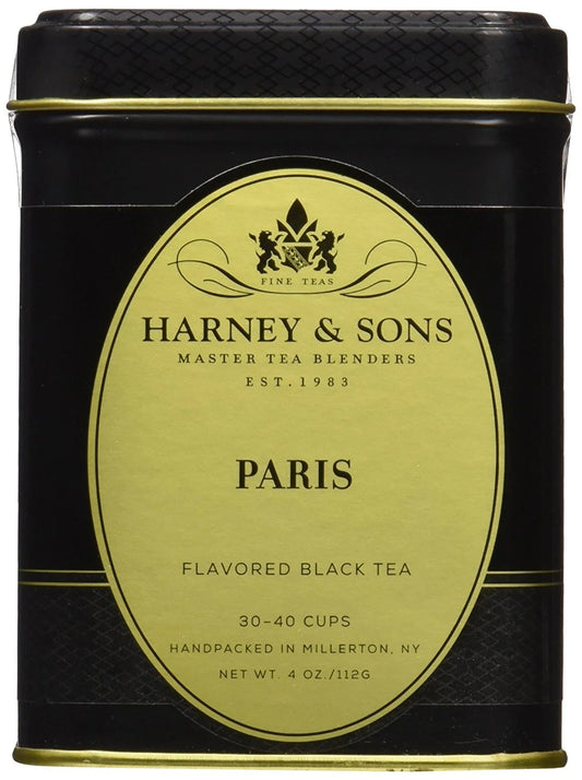 Harney & Sons Paris Loose Leaf Black Tea Tin, 4 oz